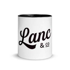 Traditional Lanc and Co Mug with Color Inside