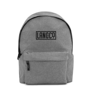 Modern Lanc and Co Embroidered Backpack