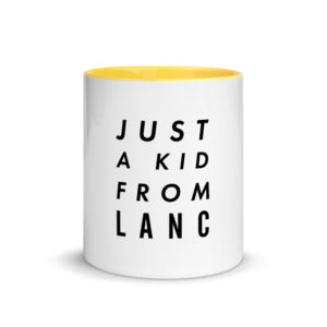 Just a Kid From Lanc Mug with Color Inside