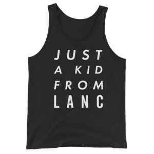 Just a Kid From Lanc Unisex Tank Top
