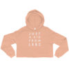 Just a Kid From Lanc Crop Hoodie